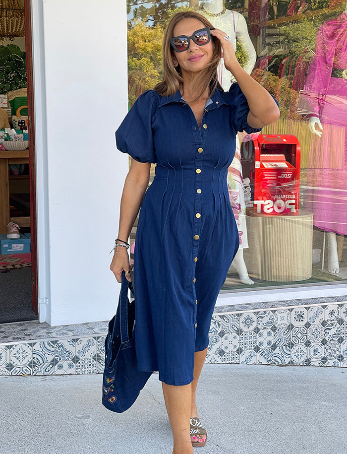 elle denim dress HOBBS LONDON Elle Denim Shirt Dress