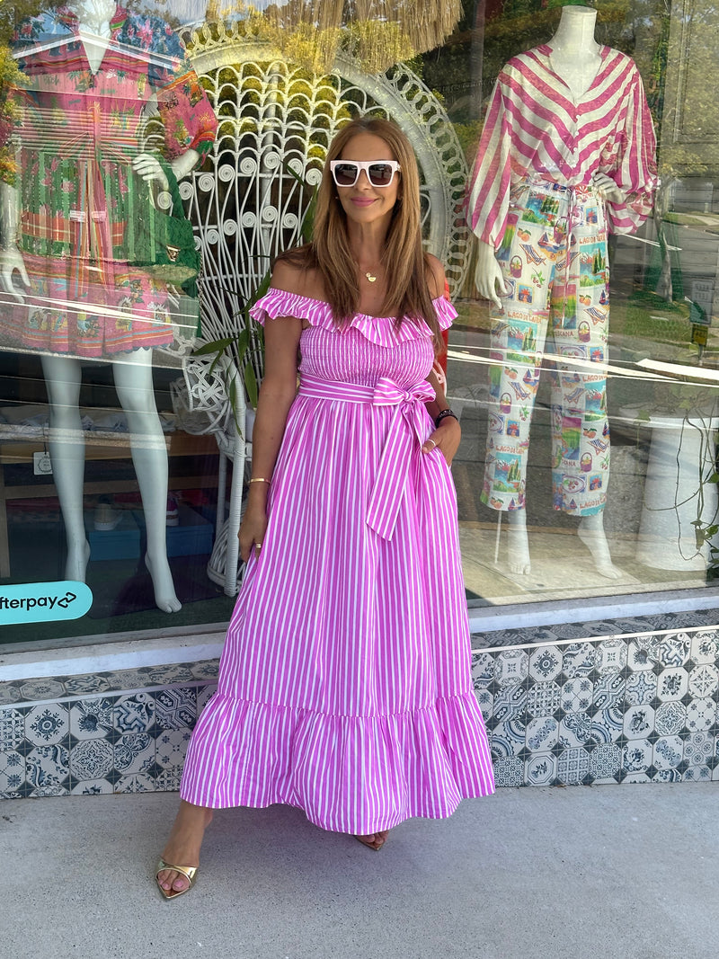 Maldives Ruffle Dress