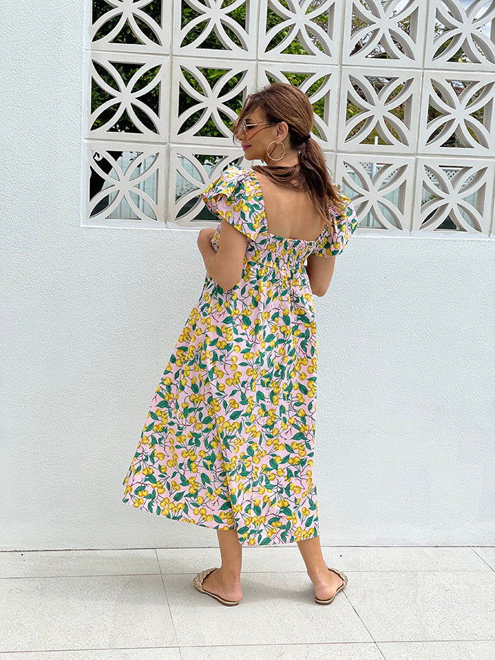 Cecilia ruffle dress on sale