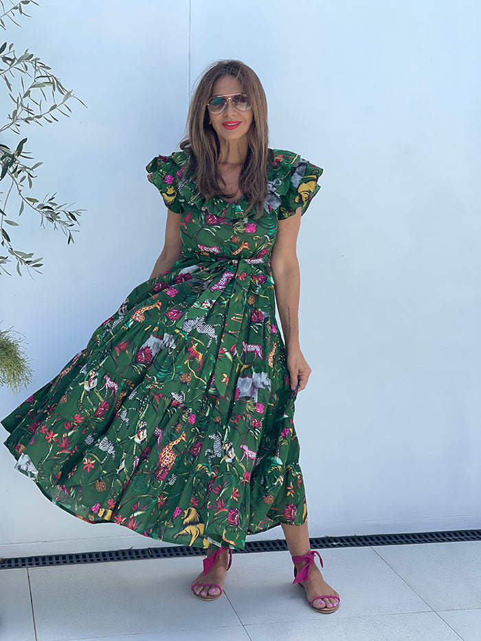 Florentine Maxi Dress - Emerald Style Me Luxe Florentine Maxi Dress - Emerald Style Me Luxe