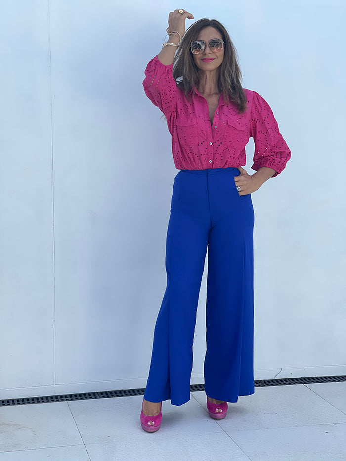 Stella Pants - Electric Blue – Style Me Luxe
