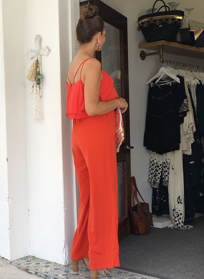 Coast orange sales jumpsuit
