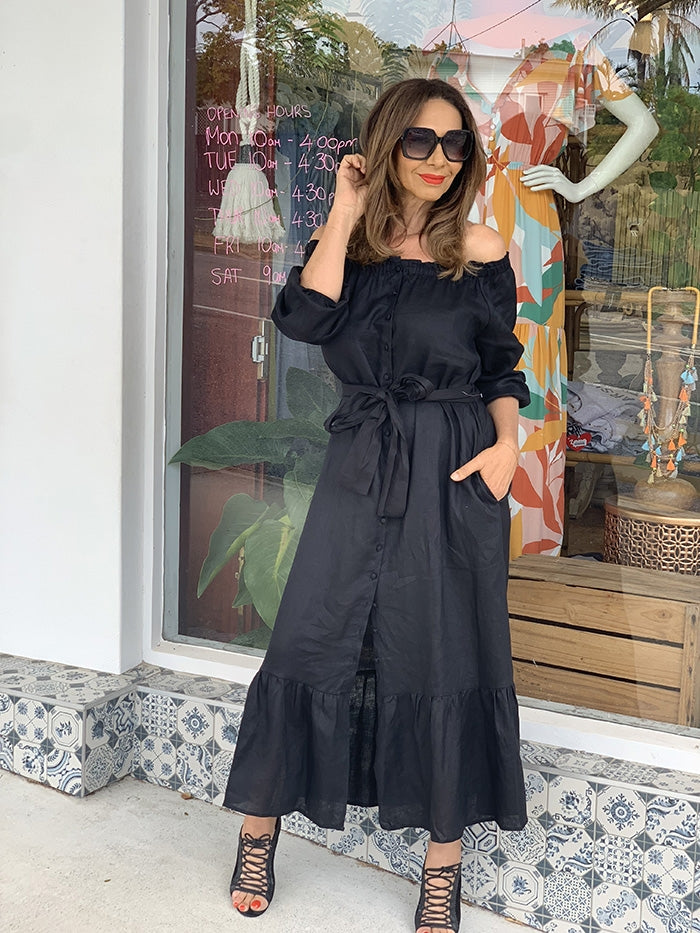 Sophie off sales the shoulder dress