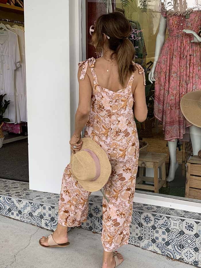 Blush overalls cheap