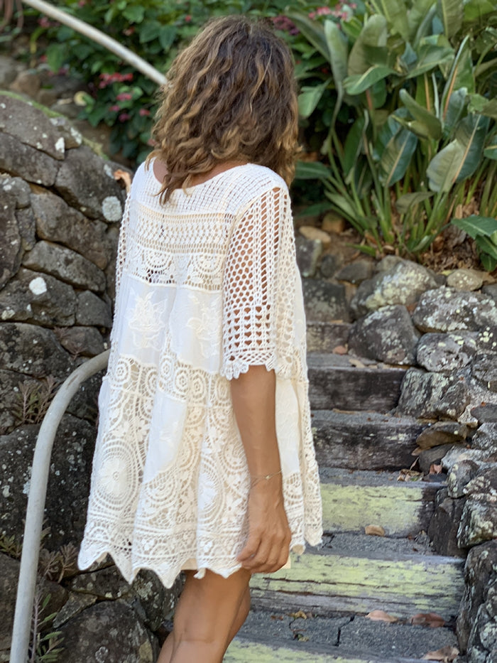 Boho Crochet Dress Boho Crochet Dress