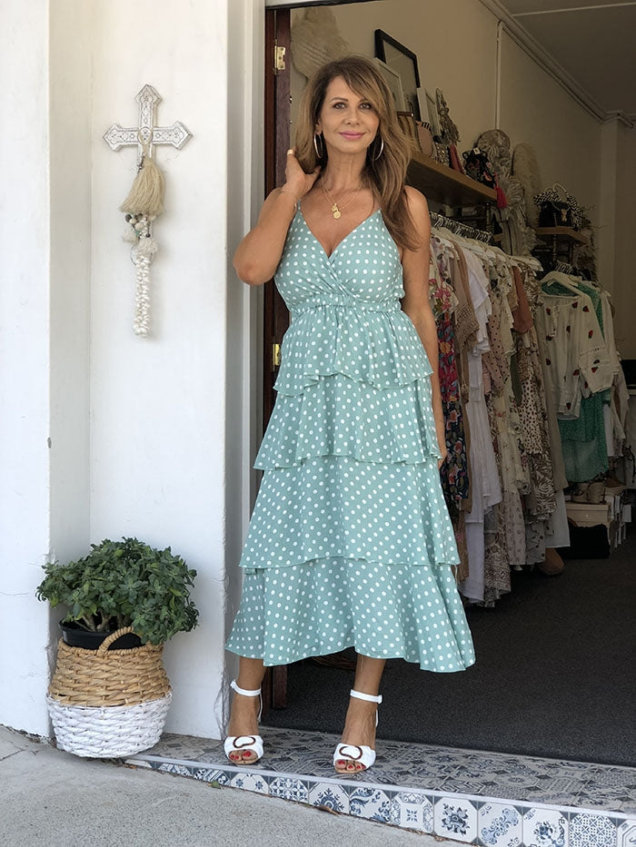 Misty Sage Dress Style Me Luxe Misty Sage Dress Style Me Luxe
