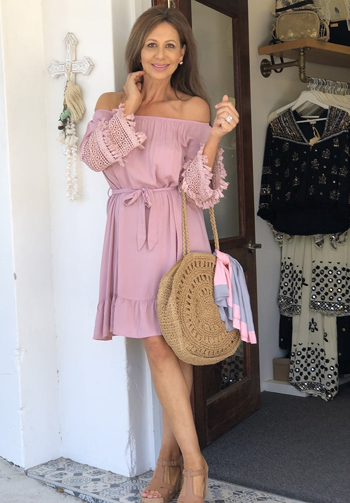 Top it off dress blush new arrivals