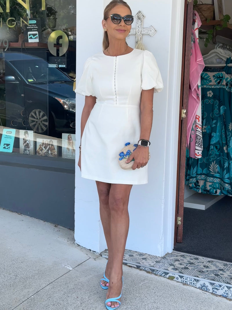 Melissa White Mini Dress