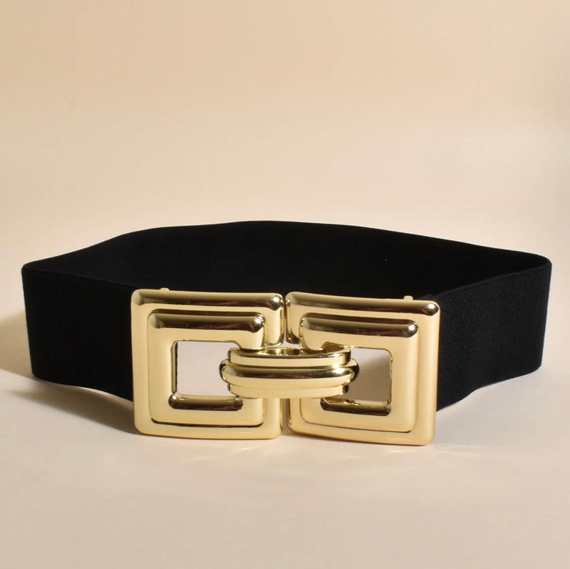 Kai Wide Belt - Black