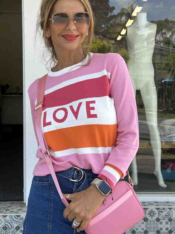 Petra Stripe Love Knit