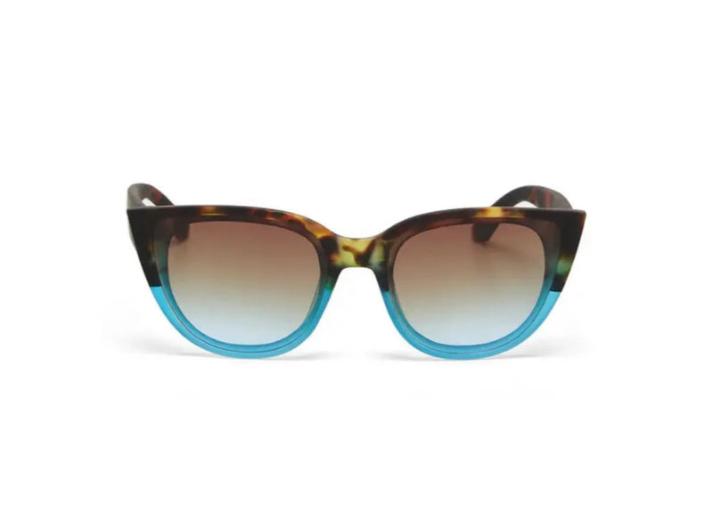Silvia Sunglasses - Turquoise Tort