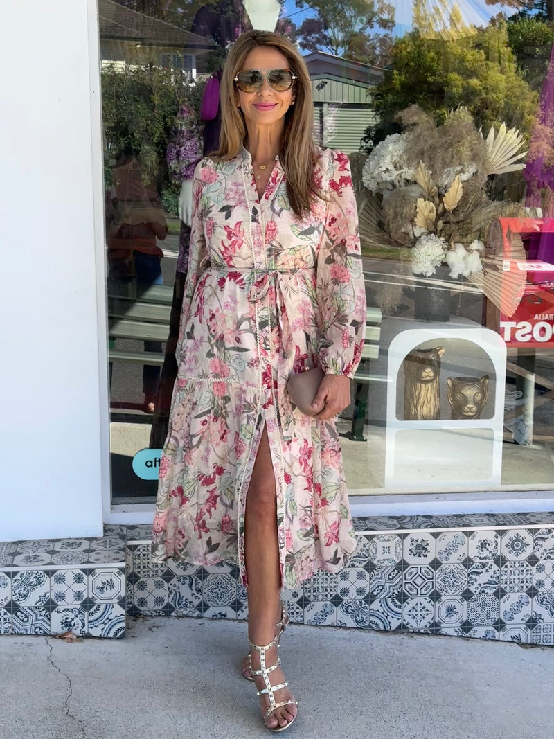 Garden Orchid Dress