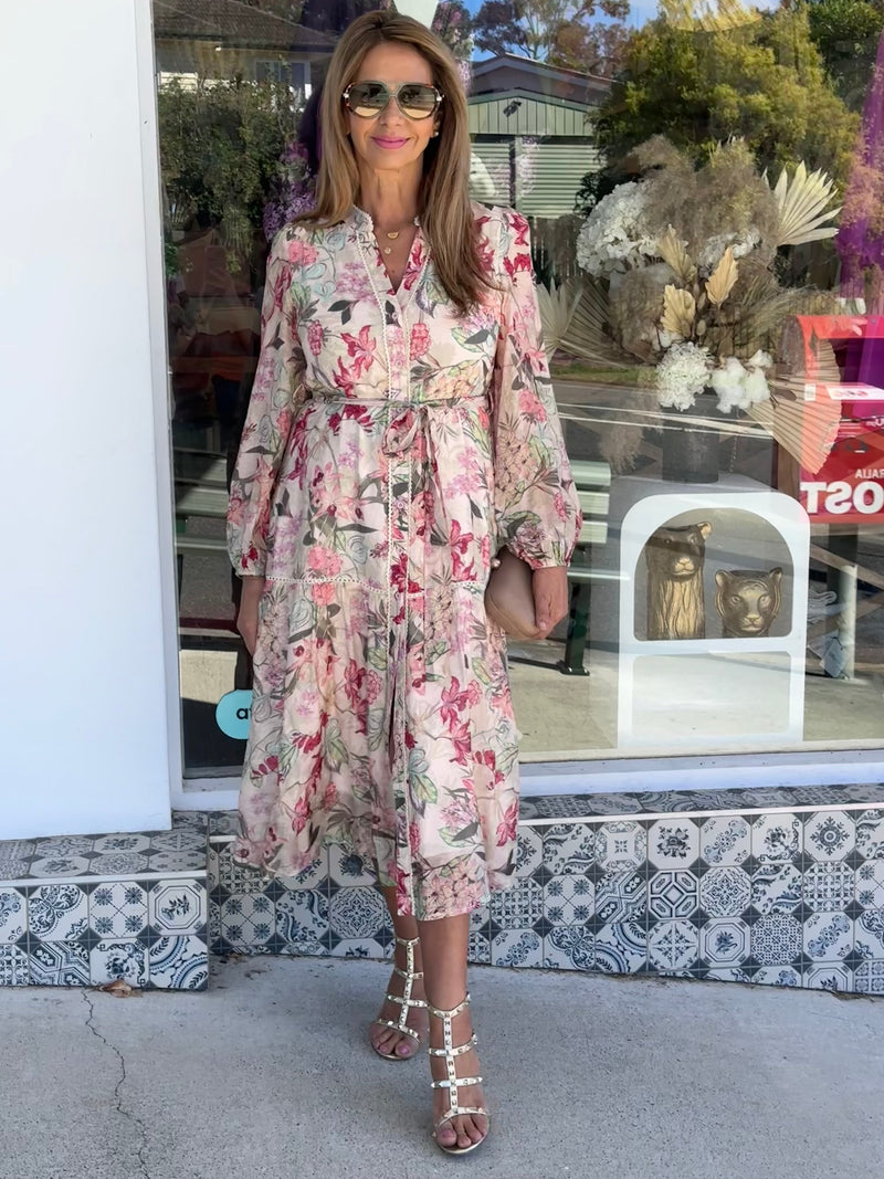 Garden Orchid Dress