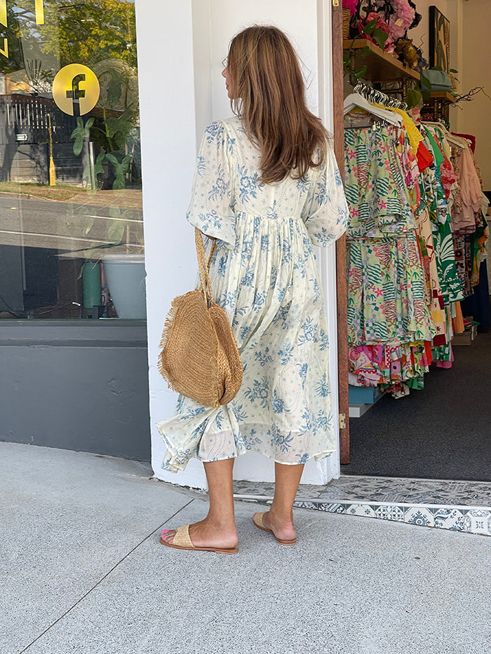 Wisteria Dress - Bluebelle Print