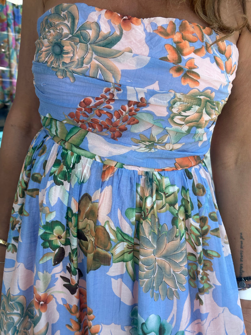 Wildest Dreams Strapless Maxi