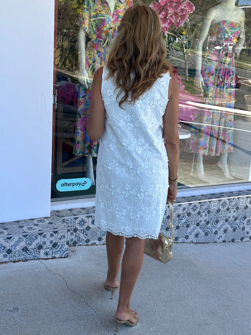 Felicity Dress - White