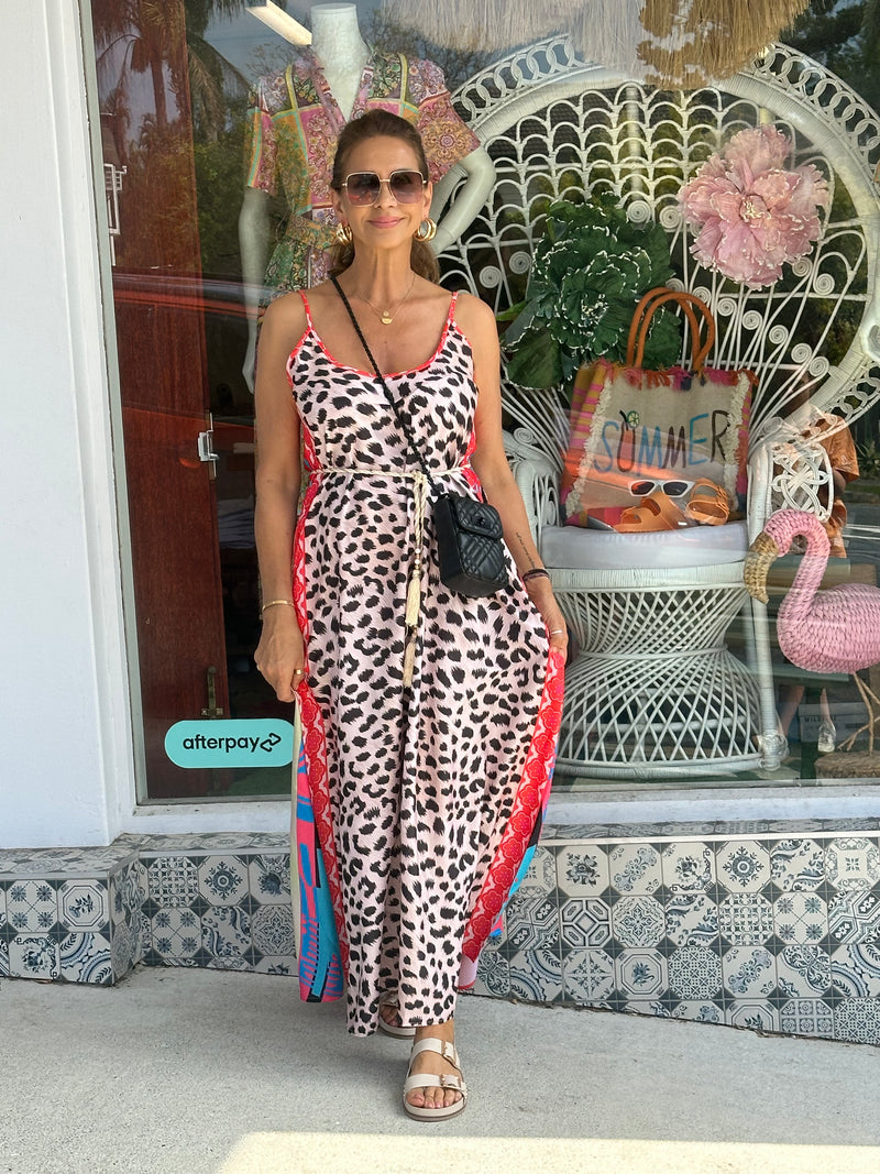 Melina Leopard Dress