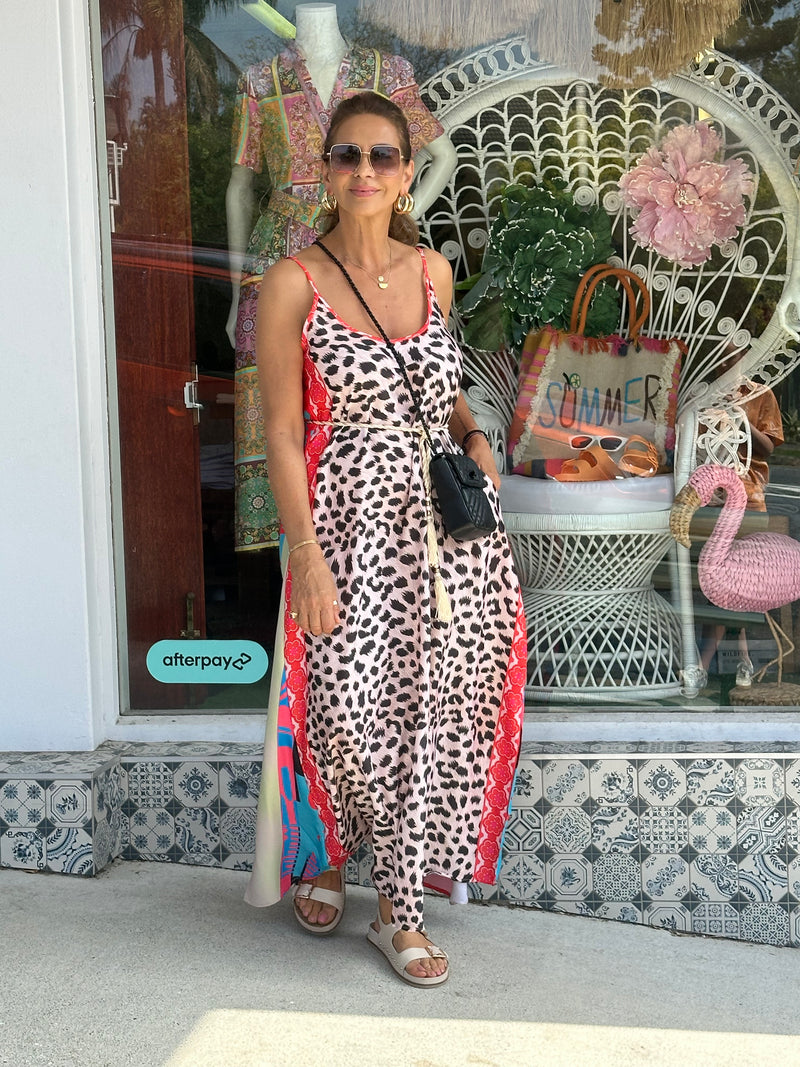 Melina Leopard Dress