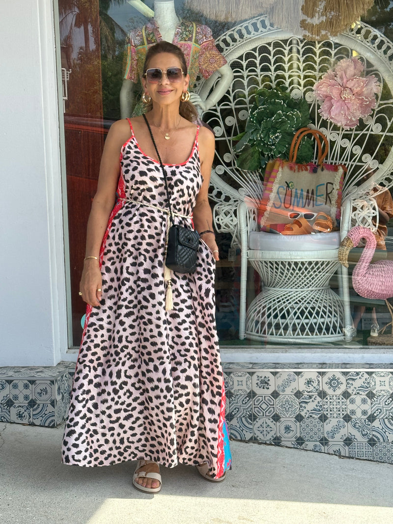 Melina Leopard Dress