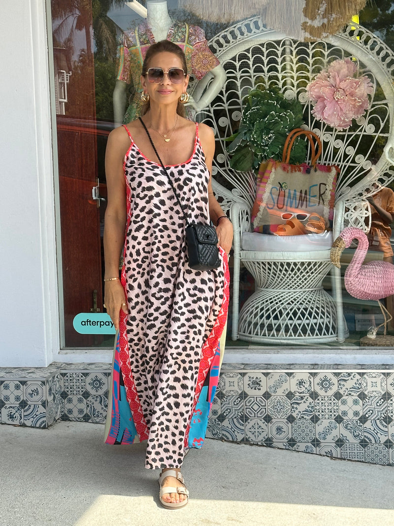 Melina Leopard Dress