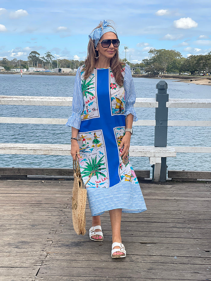 Paradise Bula Midi Dress