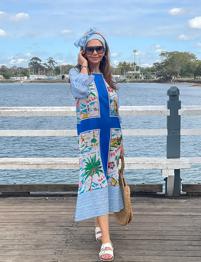 Paradise Bula Midi Dress