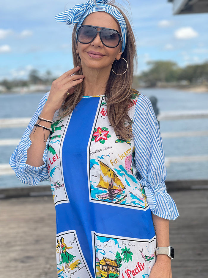 Paradise Bula Midi Dress