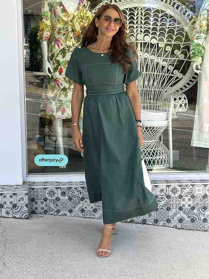 Esmerelda Dress - Green