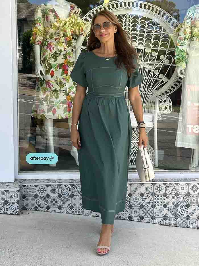 Esmerelda Dress - Green