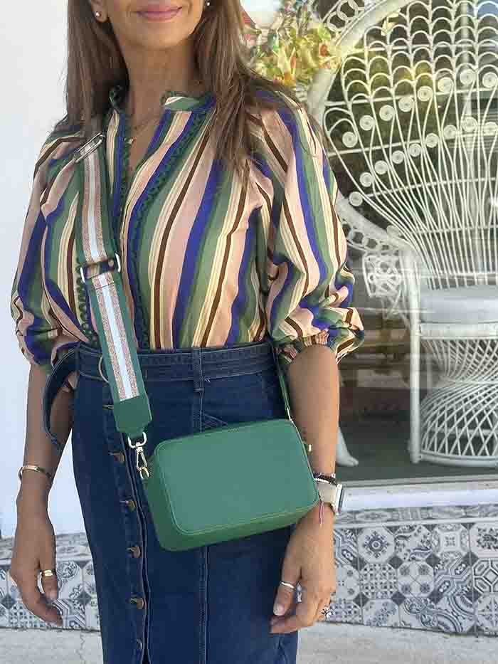 Madrid Stripe Blouse