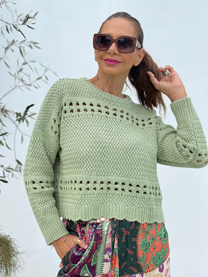 Ryder Knit - Sage
