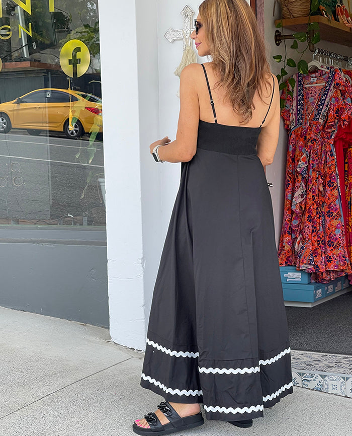 Noir Ric Rac Dress