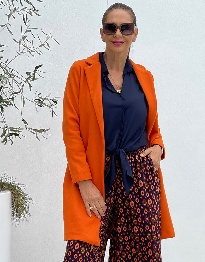 Burnt Orange Coat