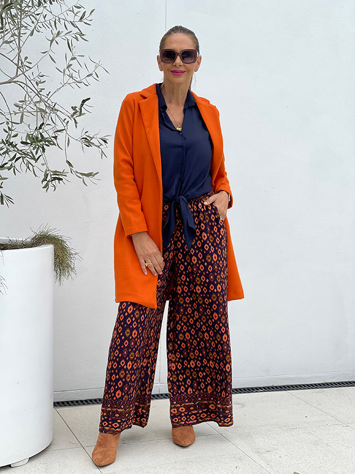 Burnt Orange Coat