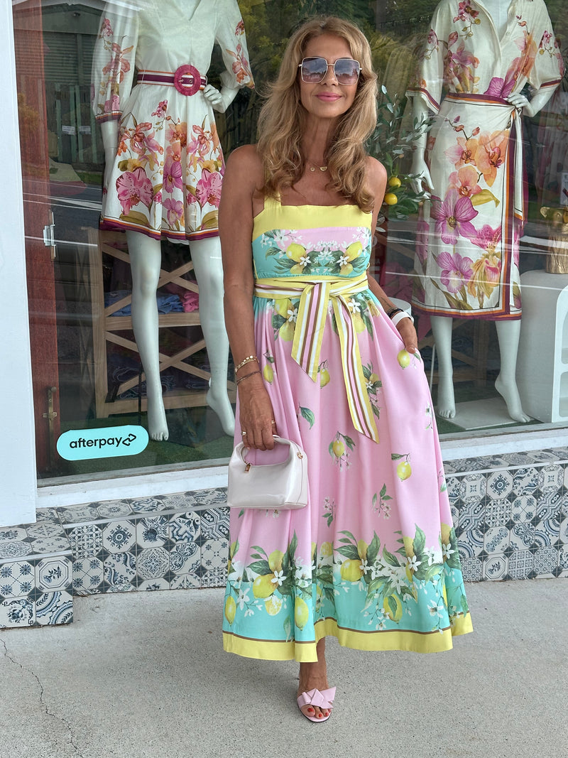 Limoncello Spritz Maxi Dress