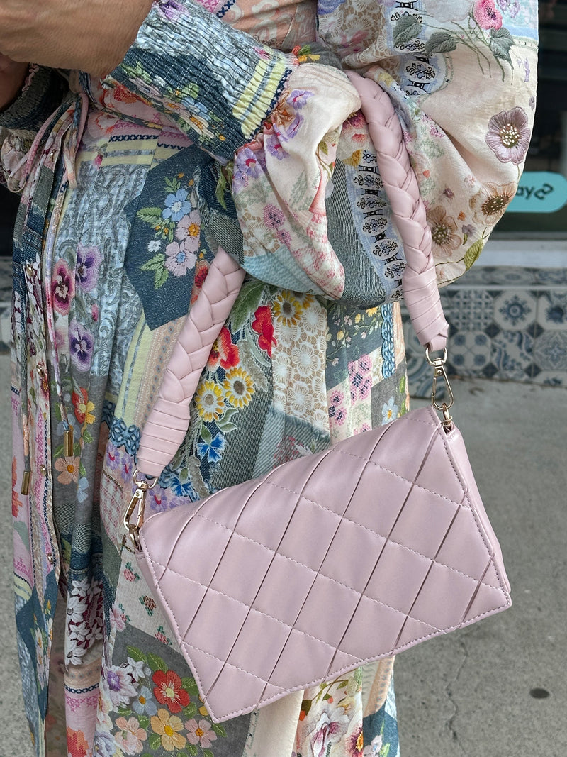 Blush Braid Bag