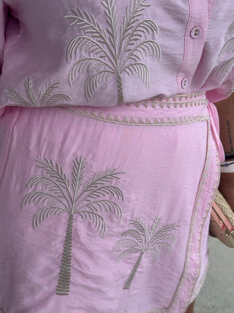 Tahiti Days Skort - Pink