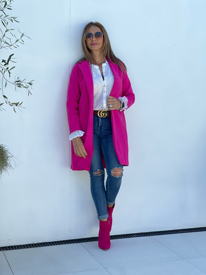 Magenta Coat