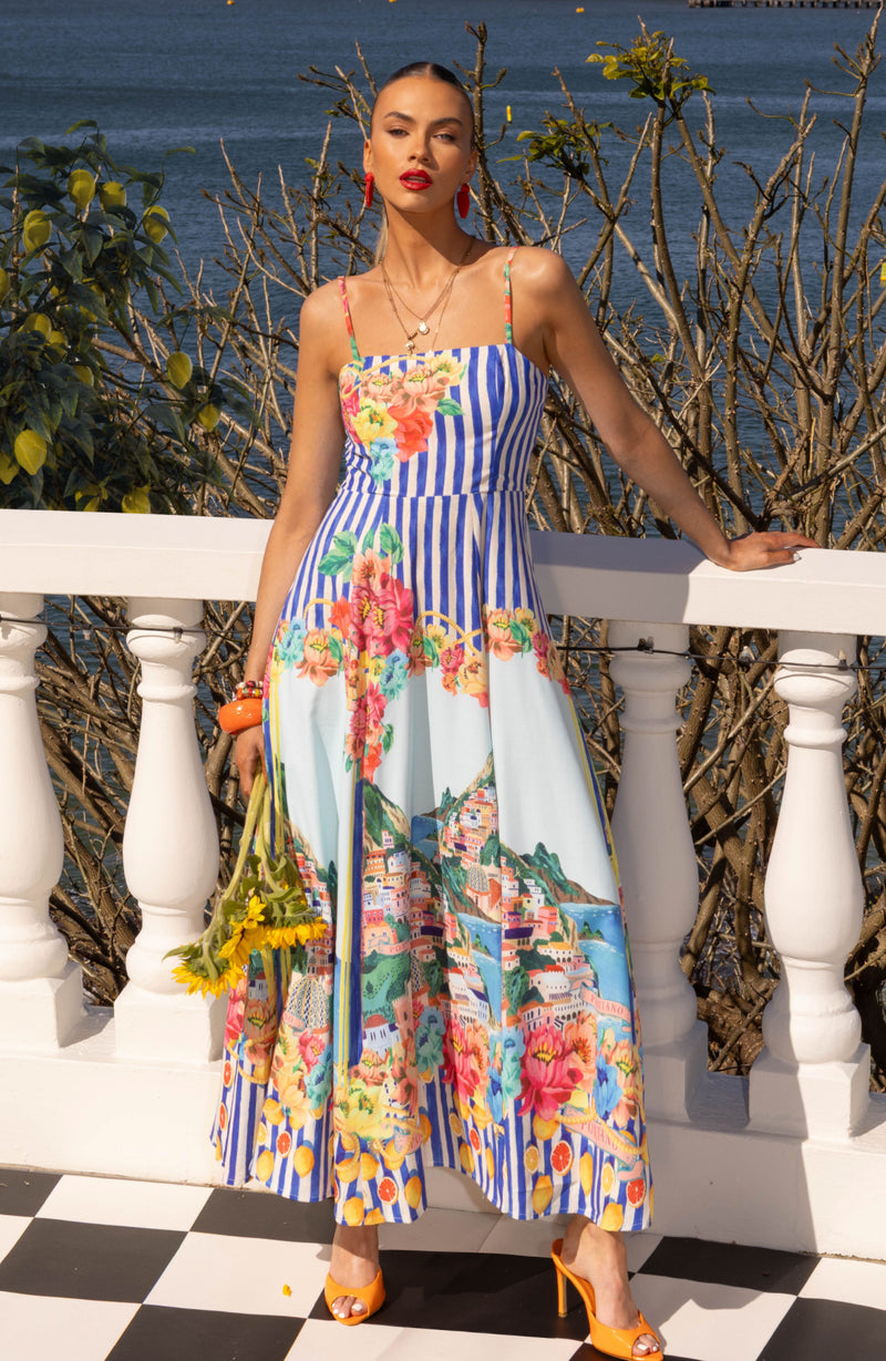 Positano Stripe Sundress