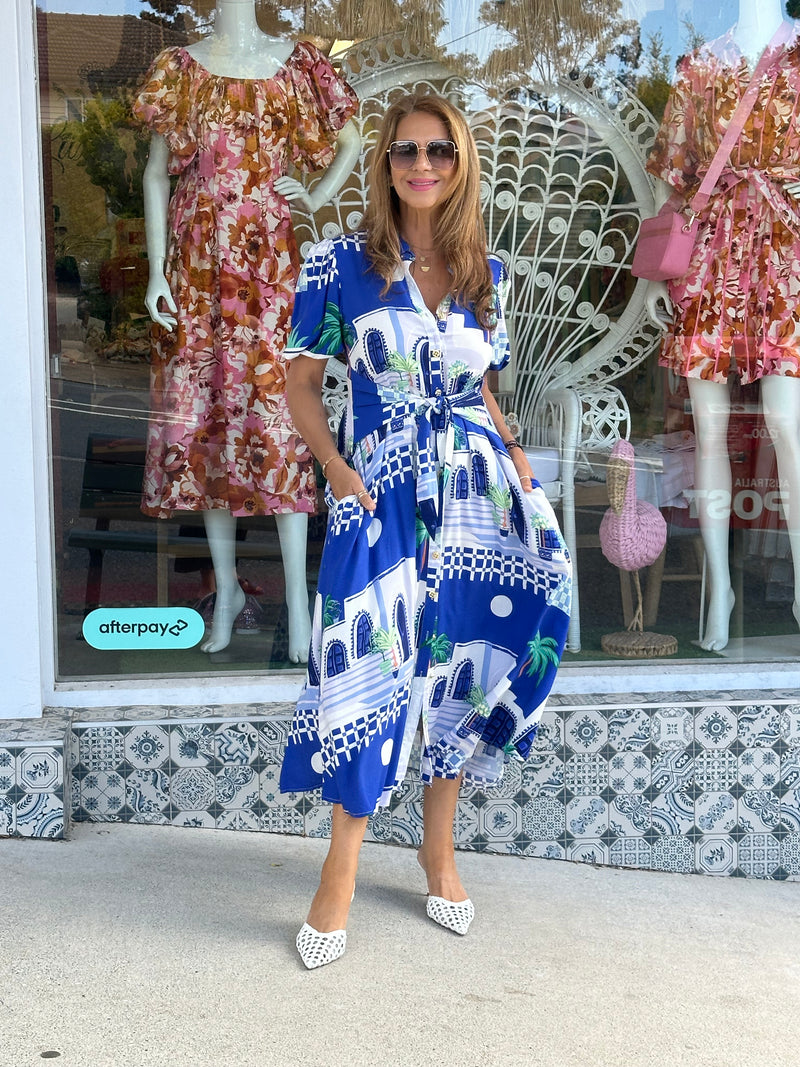 Milos Midi Dress