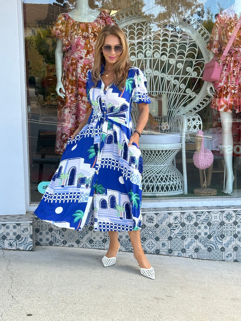 Milos Midi Dress