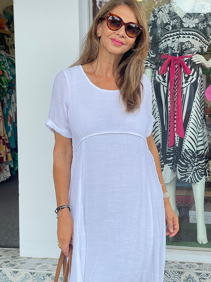 Kora Dress - White