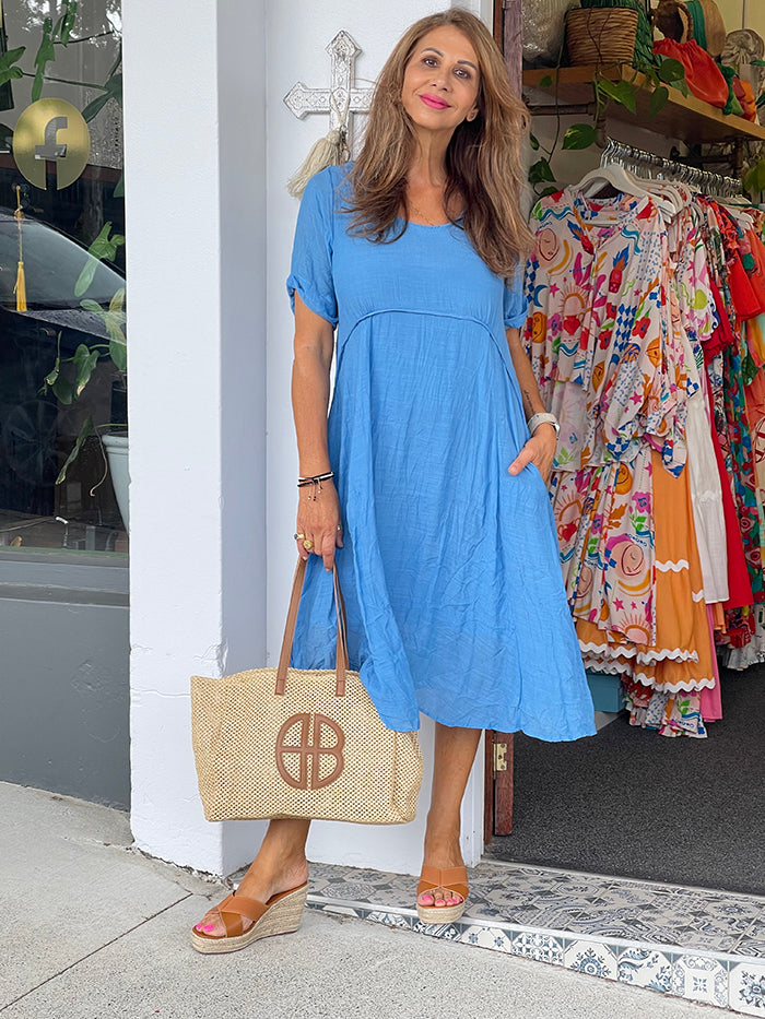 Kora Dress - Blue
