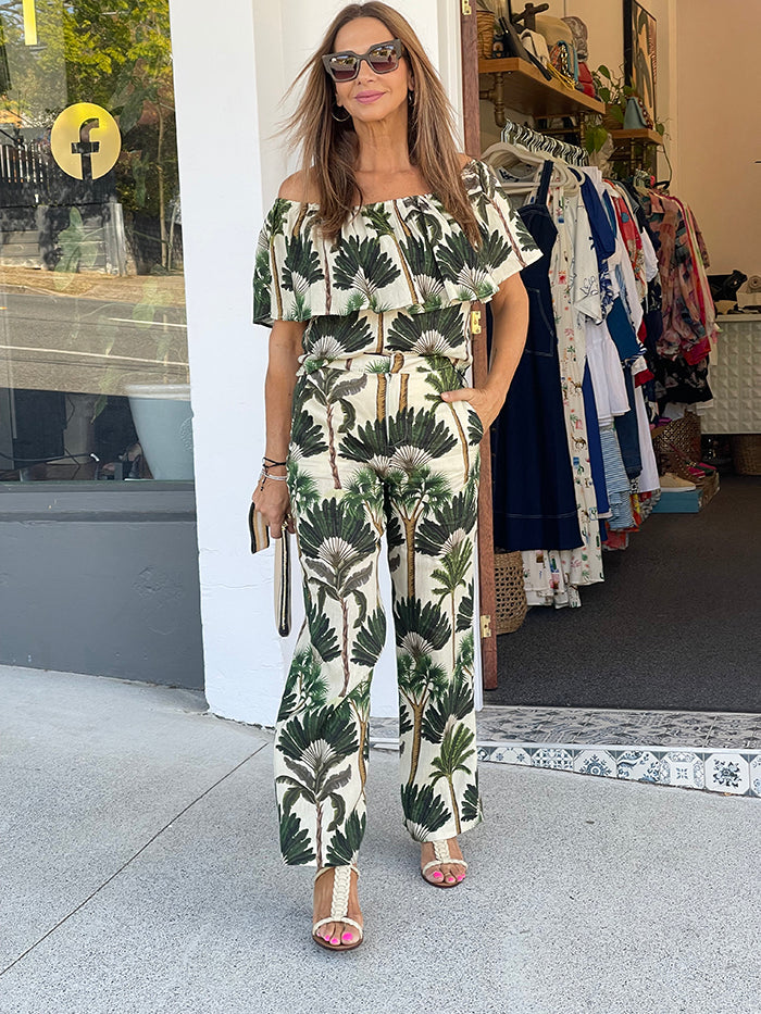 Nisha Palm Pants
