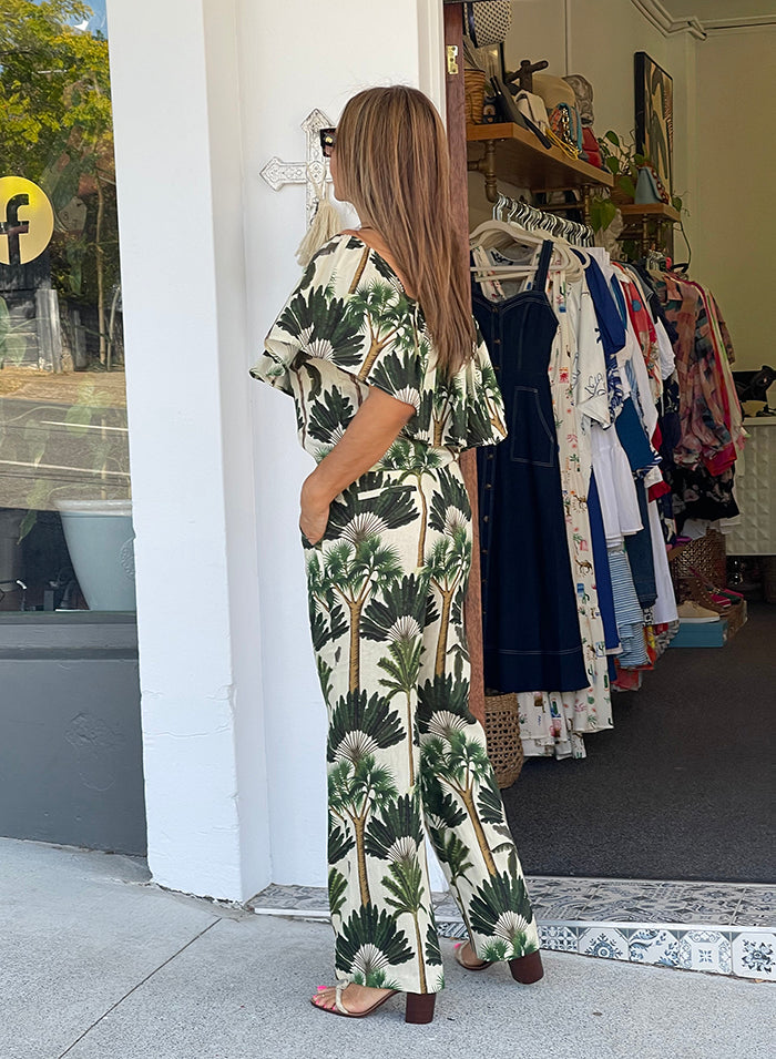 Nisha Palm Pants