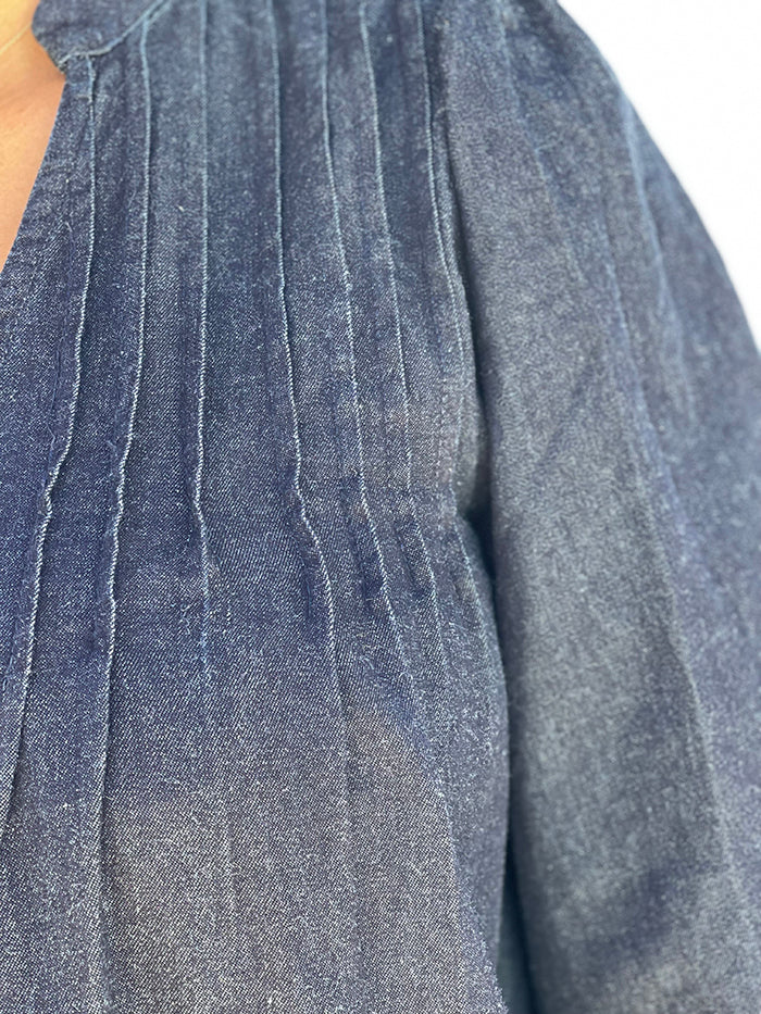 Maria Longsleeve Denim Dress