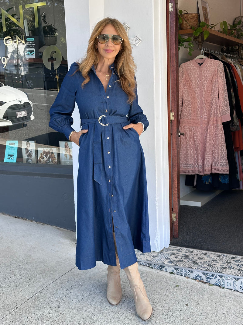 Malile Denim Dress