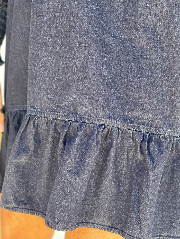 Maria Longsleeve Denim Dress
