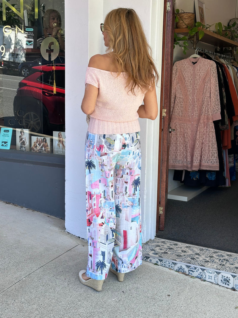 Sunny Santorini Pants