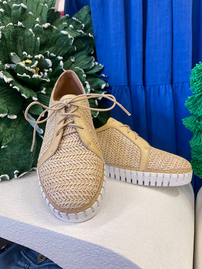 Handstand Sneakers - Raffia